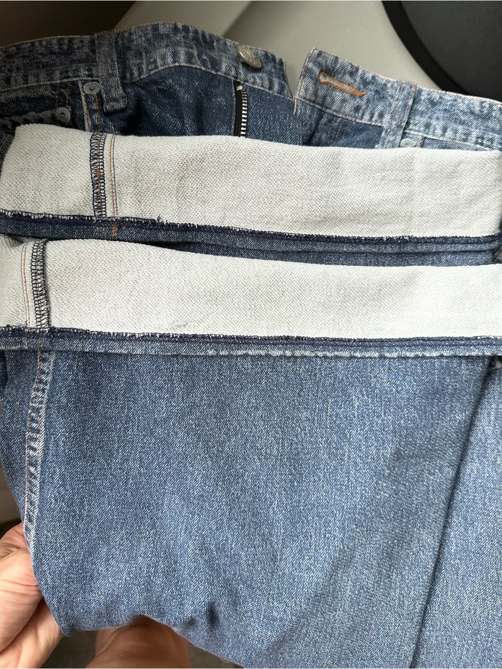 Rag & Bone Miramar Denim Sofie High Rise Wide Leg Sweatpant Jeans Venice Size 28 - Picture 8 of 14